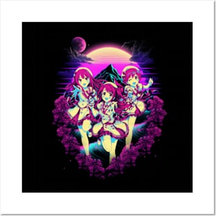 Haruka and Miki Idol Duo T-Shirt Posters and Art